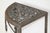 Nice Vintage Scrolled Cast and Wrought Iron Corner Plant Stand For Sale - Image 4 of 6