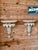 Late 20th Century Regency Rolled Acanthus Leaf Wall Decorative Brackets-Pair For Sale - Image 12 of 12