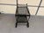 Vintage Mid Century Modern Salterini Style Outdoor Iron Bar Cart on Wheels For Sale In Philadelphia - Image 6 of 12
