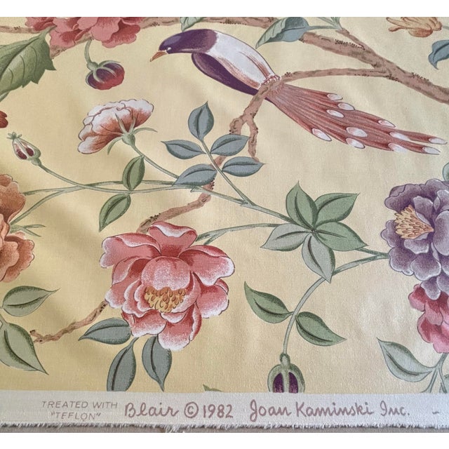 6 1/4 Yards of “Blair” Fabric by Joan Kaminski for Bailey and Griffin. For Sale In Philadelphia - Image 6 of 9