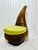 Mid-Century Modern Sculptural Mid-Century Modern Teardrop Lounge Chair on Plinth Base For Sale - Image 3 of 8