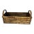 Rattan and Bamboo Handled Basket For Sale