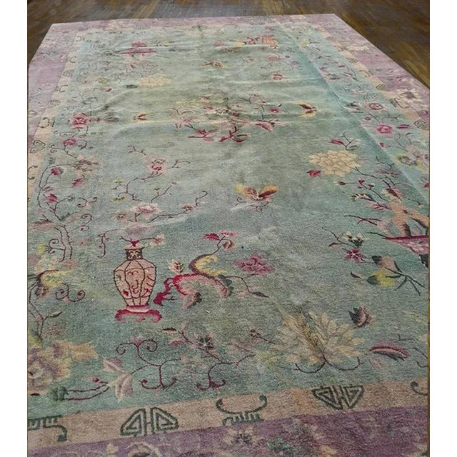 1920s Chinese Art Deco Carpet ( 10' x 15'6" - 305 x 473 ) For Sale - Image 4 of 6
