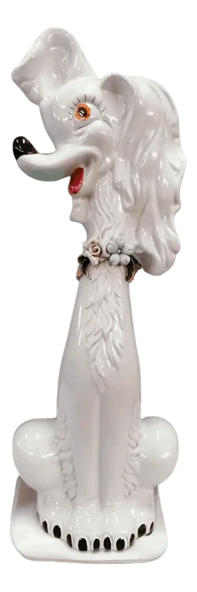 Capodimonte Dog Statue, 1960s