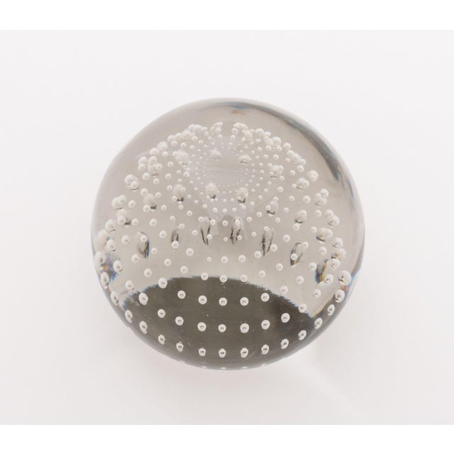 Glass Collection of Six Collection of Murano and French Glass Paperweights For Sale - Image 7 of 13