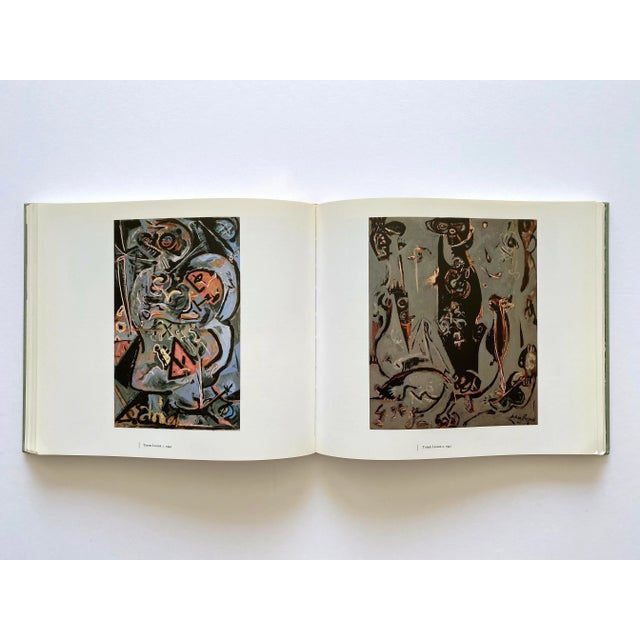 Jackson Pollock Vintage 1989 1st Edtn Abstract Expressionist Lithograph Print Landmark Volume Large Hardcover Art Book For Sale In Kansas City - Image 6 of 12