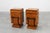 Art Deco Geometric Wooden Nightstands, Italy, 1920s, Set of 2 For Sale - Image 12 of 15