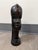 Ebony 1960s Hand‑Carved Ebony Wood Bust on Ribbed Pedestal Base For Sale - Image 8 of 11