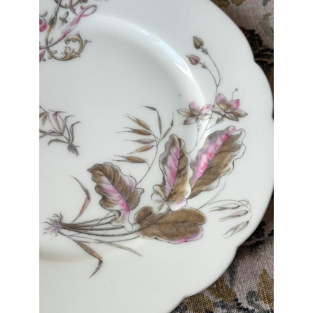 French Plates from Ernie Fils & Patoueille, Set of 5 For Sale - Image 9 of 18