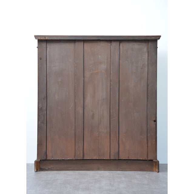 19th Century Antique Victorian Walnut Open Bookcase with Adjustable Shelves, 1880 For Sale - Image 5 of 18