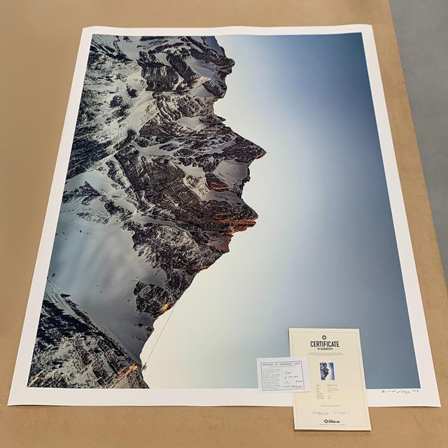 "Pilatus" Contemporary Limited Edition Mountain Landscape Photograph by Bernhard Lang For Sale - Image 6 of 12