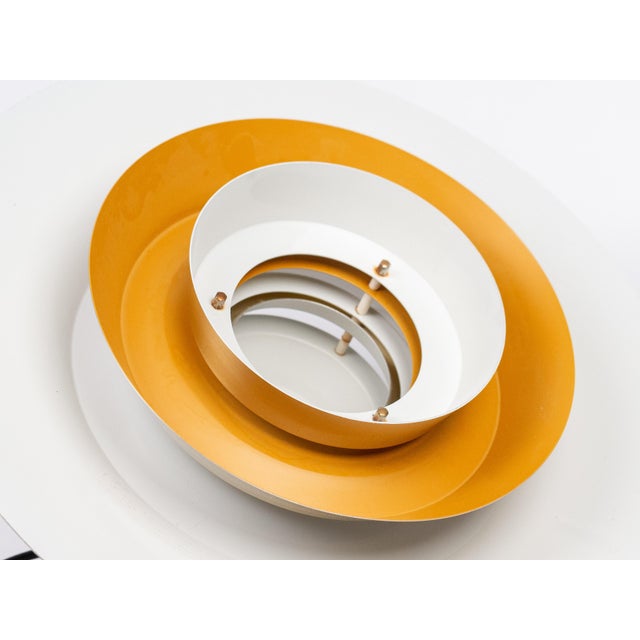 Vintage Swedish Pendant Lamp by Carl Thore for Granhaga Metallindustri, 1960s For Sale - Image 6 of 15
