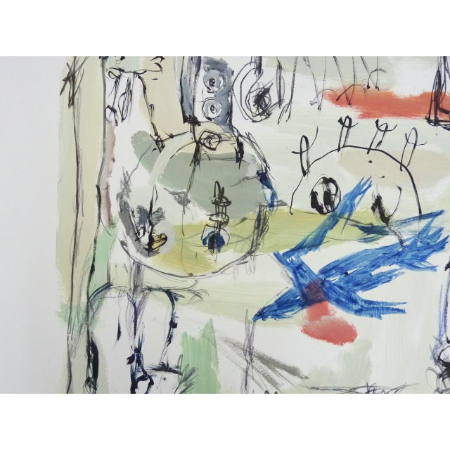 1980s Kabian, 1980s, Paint & Paper For Sale - Image 5 of 8