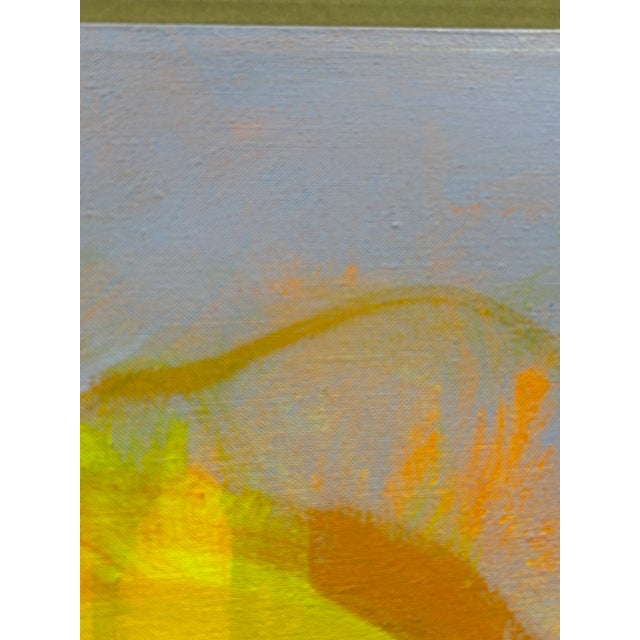 Textile Monumental Painting From Santa Fe Series by Listed Artist Thomas George For Sale - Image 7 of 15