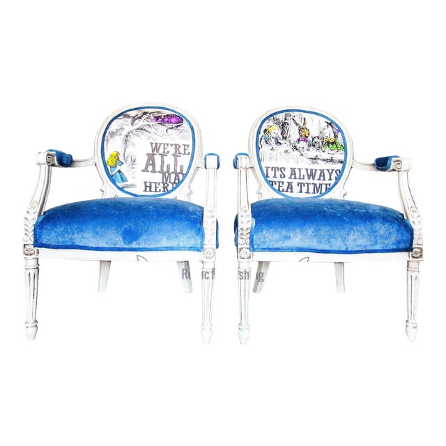 Alice In Wonderland Balloon Back Chair Set