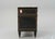 Antique French Louis XVI Style Marble Top Commode Chest - Ebonized Black & Gold For Sale - Image 4 of 7