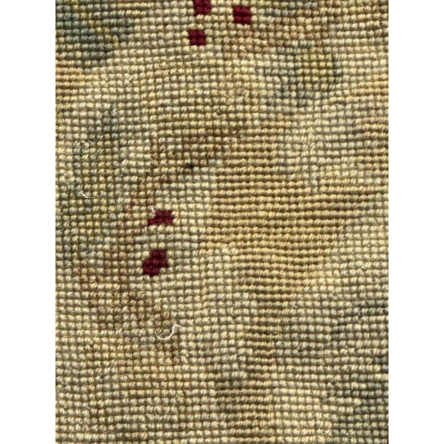 French Needlepoint Chair Cover Tapestry, 1890s For Sale - Image 12 of 18