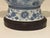 Large Scale Chinoiserie Blue and White Porcelain Table Lamp With Sculptural Bird Handles For Sale - Image 12 of 14