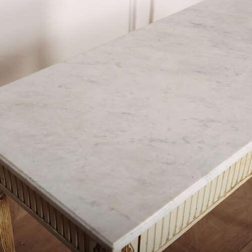 Swedish Painted Side Table, 1890s For Sale - Image 9 of 13