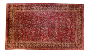 1940's Vintage Persian Sarouk Palace Rug, 12'2" X 20'4"