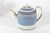 1790s English Pearlware Blue Slip Teapot & Cover With Engine-Turned Fluting For Sale In Philadelphia - Image 6 of 9