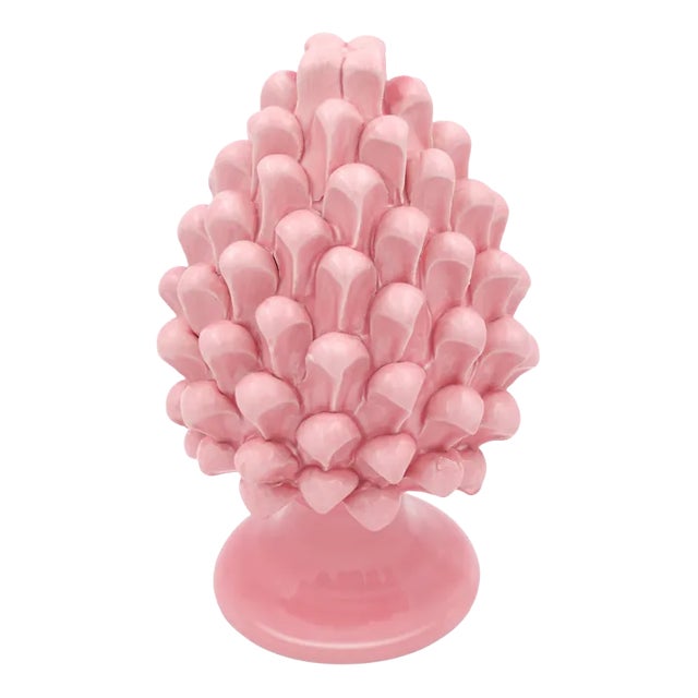 PIGNA Pinecone • Pink Trapani • H20 from Crita Ceramiche For Sale