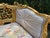 1980s French Louis XVI Gold Beech Mint Settee - 1 Pc For Sale - Image 4 of 11