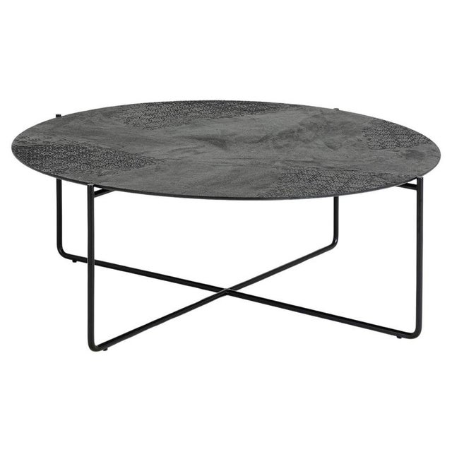 Stone Bronze Isola 800 Coffee Table by Disain1971 For Sale - Image 9 of 9