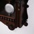 1920s Vintage Oak Wall Clock with Carved Details, 1920s For Sale - Image 5 of 9