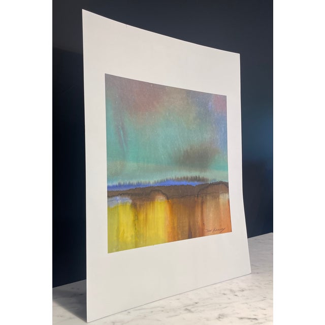 . Abstract & modern watercolor painting, by John Kokkinos . Color studies on acid free watercolor paper . Accented Colors:...
