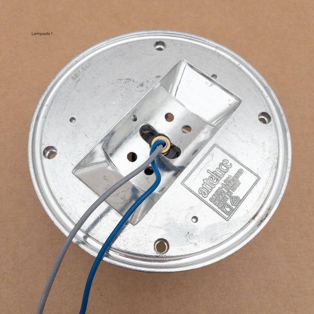 Set of 4 Balum-A230 Lamps by Achille and Piergiacomo Castiglioni for Arteluce, Italy 1960s, 1970s, Set of 4 For Sale - Image 4 of 15