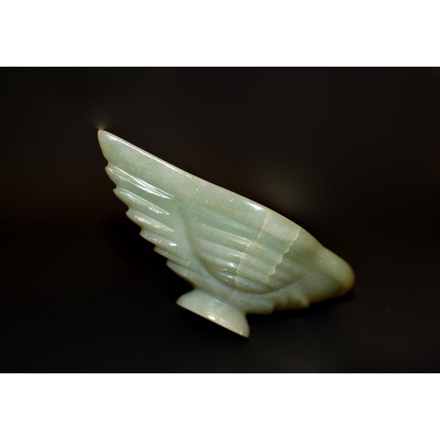 Aventurine Quartz Dove Bowl Hand Crafted Gemstone Bowl For Sale - Image 13 of 16
