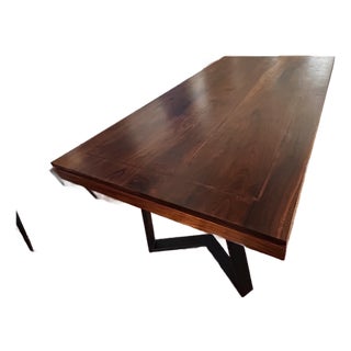 Walnut Dining Table For Sale