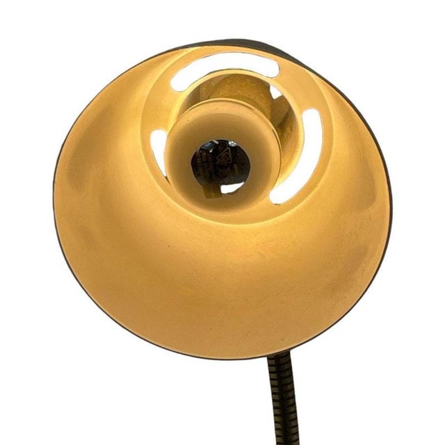 Desk Lamp with Gooseneck in Yellow and White from Hala Zeist For Sale - Image 4 of 8
