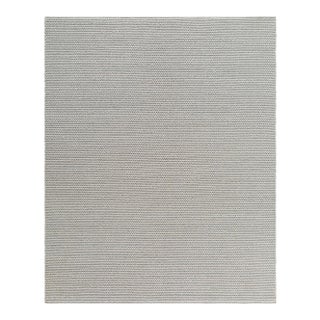 Beach House Handmade Rug Dove Grey 8x10 For Sale