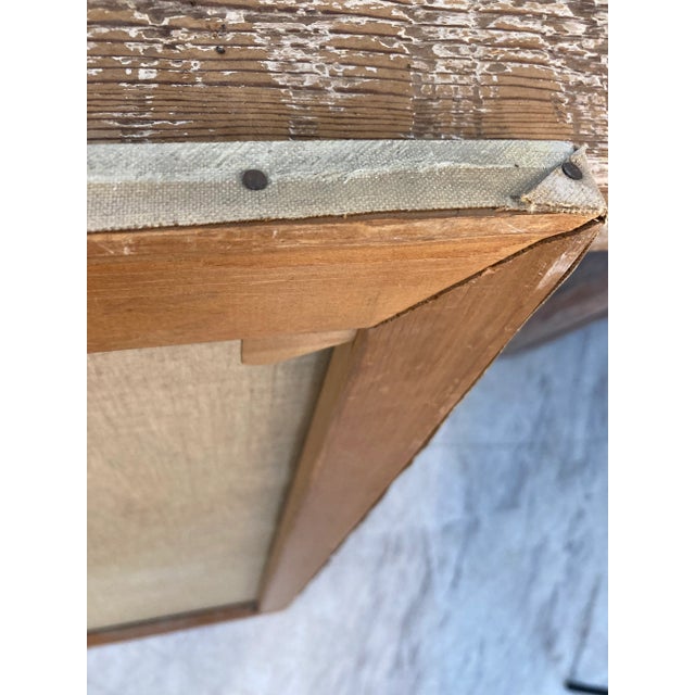 Vintage Floral Oil on Canvas Painting For Sale - Image 9 of 10