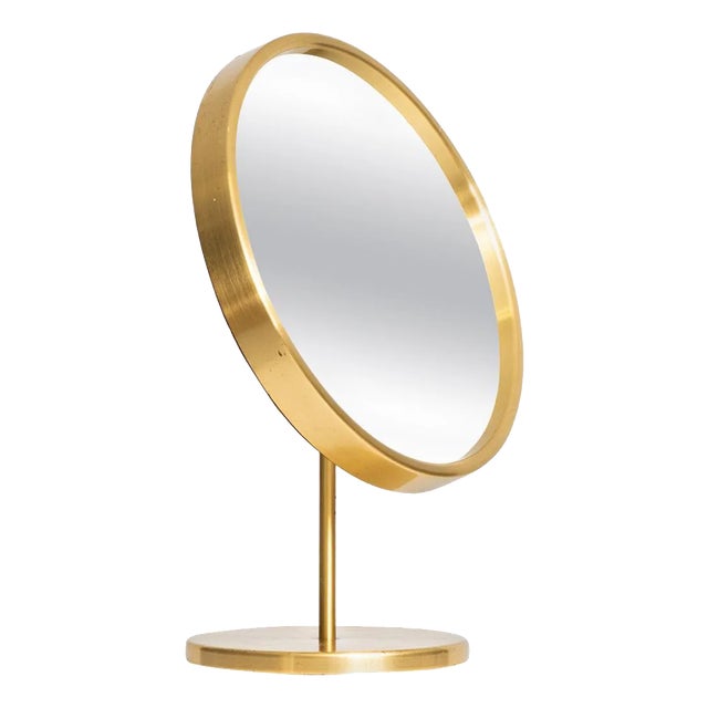 Table Mirror in Brass from Glas Mäster For Sale