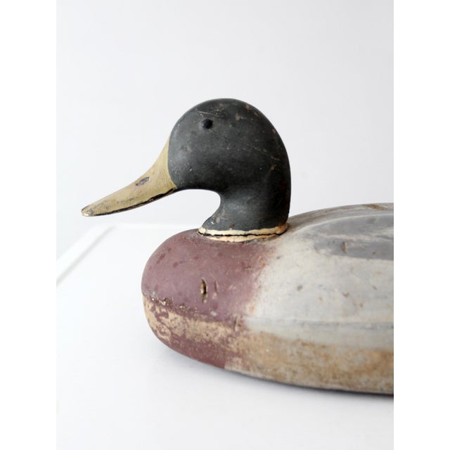 Vintage Mallard Duck Decoy by Decoys Unlimited For Sale - Image 10 of 16