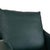 Set of Green Leather Boss Armchair and Ottoman with Manual Function from Flexform For Sale - Image 6 of 18