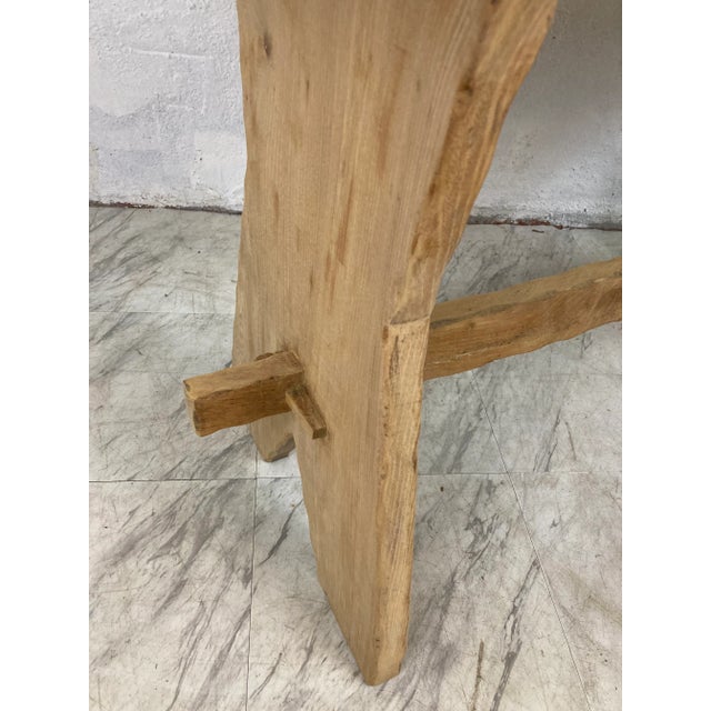 Rustic European 1950s European Pine Table For Sale - Image 3 of 11