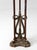 Early 20th Century Antique Gothic Revival Iron Plant Stand For Sale - Image 5 of 13