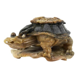 Turtle Paperweight, Mid-20th Century For Sale