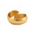 Vintage 18k Yellow Gold Criss-Cross Hammered Wide Bold Statement Bangle Bracelet For Sale In Houston - Image 6 of 8