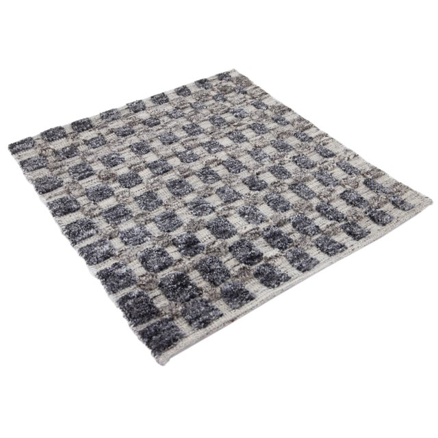 Apadana's Modern Moroccan Style New Zealand wool custom rug. Custom sizes and colors made-to-order. Material: New Zealand...