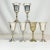 We have here a set of 6 Silver Plate Cordials from the Mid-Century. Five of the six are in very good condition. The sixth...