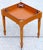 1970s Vintage Colonial Maple Wood Sewing Stool With Storage – Rustic Mid-Century Appeal For Sale - Image 5 of 7