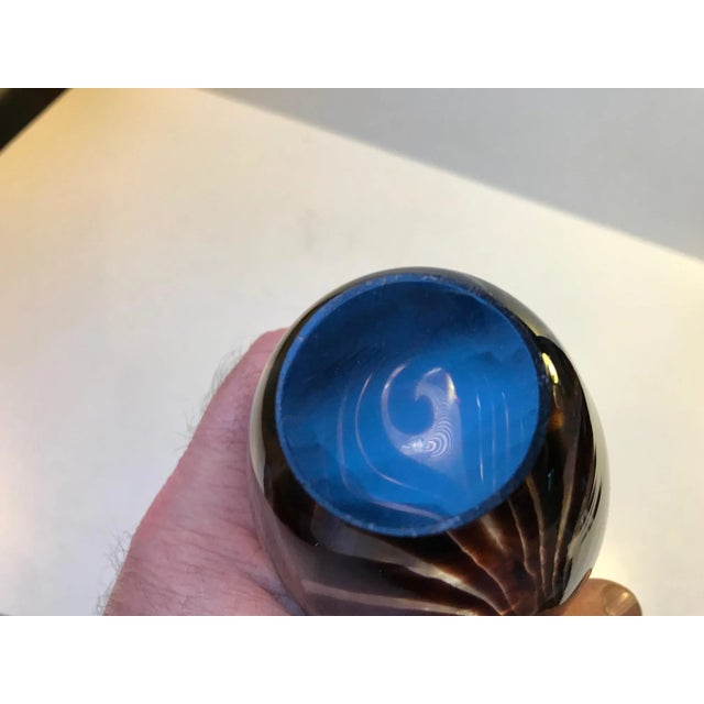 1950s Art Glass Duckling Vase by Per Lütken for Kastrup & Holmegaard, 1950s For Sale - Image 5 of 8