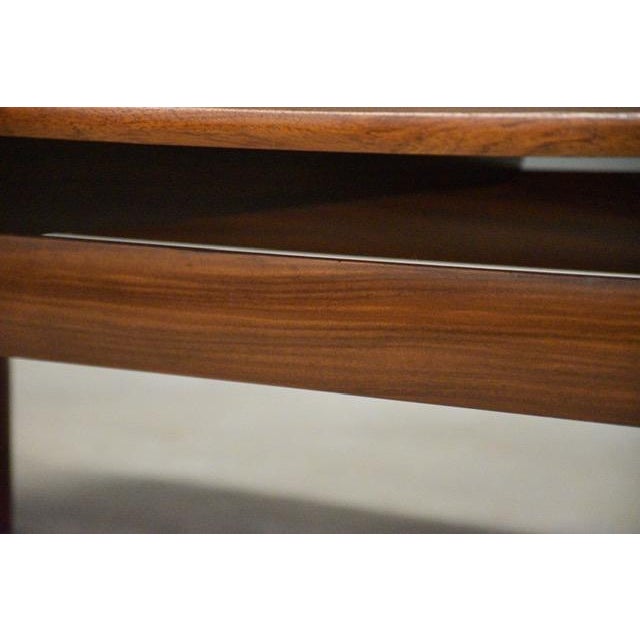 1960s Refinished Modern Teak Coffee Table by Karl Sørlie For Sale - Image 4 of 9