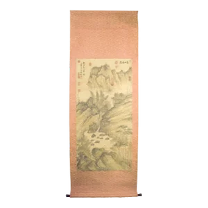 Early 20th Century Chinese Landscape Scroll