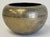 Vintage Etched Floral Brass Bowl For Sale - Image 4 of 7